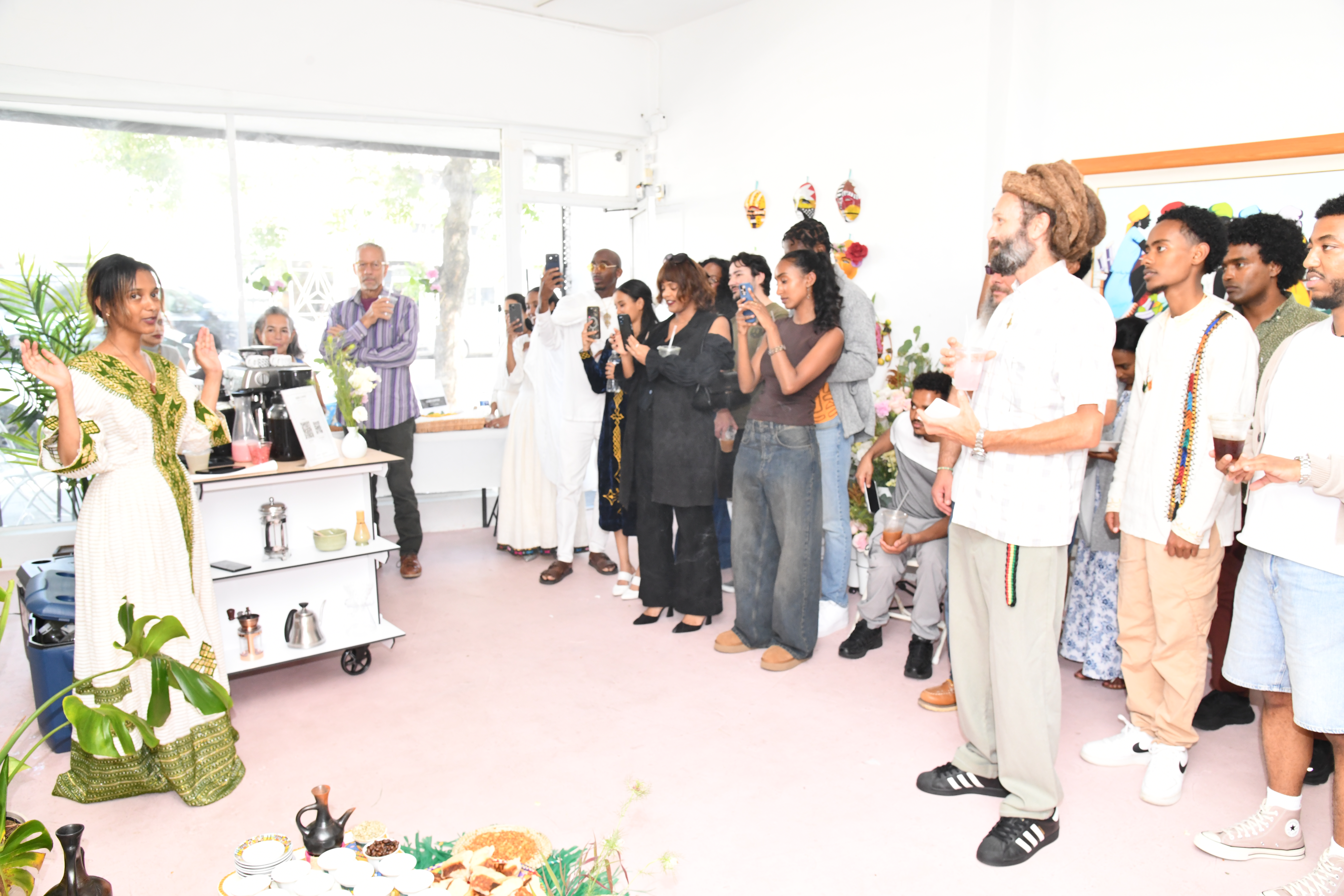 GUZO Coffee launch event